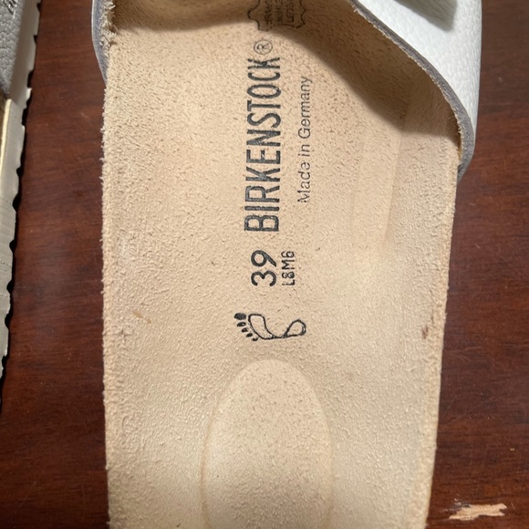 NEW WHITE BIRKENSTOCKS - Picture 3 of 3